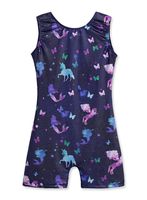 Kids Gymnastics Leotards for Toddlers Girls 2t 3t 4t Unicorn Mermaid Biketards