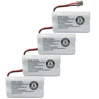 GEILIENERGY BBTY0651101 Battery Compatible with Uniden BT1007 BT-1007 BT904 BT-904 BT1015 BBTY0460001 BBTY0510001 BBTY0624001 BBTY0700001 Panasonic HHR-P506, HHR-P506A Cordless Phone(4-Pack)