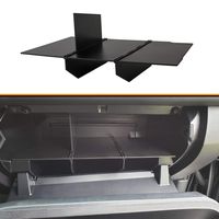 JDMCAR Glove Box Insert ABS Organizer Compatible with Toyota Tacoma (2016-2019 2020)- Upgraded Version