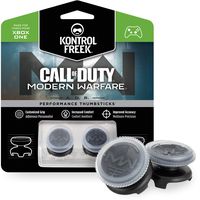 KontrolFreek Call of Duty: Modern Warfare - A.D.S. Performance Thumbsticks for Xbox One Controller | 2 High-Rise, Concave | Transparent/Black