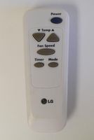 LG Remote Controller Assembly, White