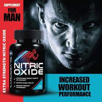 Suplemento De Óxido,Nítrico Premium Construcción Muscular Entrenamiento Fuer