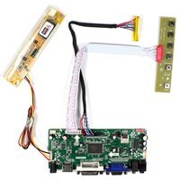 VSDISPLAY HDMI VGA DVI Audio LCD Control Board for LP156WH1 LTN156AT01 N156B3 B156XW01 N156B3-L01 N156B3-L02 CLAA156WA01A 15.6" 1366x768 1CCFL 30Pin LCD Panel