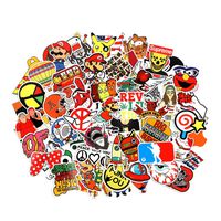 8 Series Stickers 100 pcs/Pack Stickers Variety Vinyl Car Sticker Motorcycle Bicycle Luggage Decal Graffiti Patches Skateboard Stickers for Laptop Stickers for Kid and Adult (Series E)