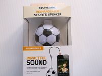 Soundlogic Rechargeable Sports Keychain Speaker (Soccer)