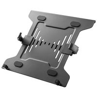 HumanCentric Laptop Mount Tray for Monitor Arms and Stands (Tray Only) | Notebook Arm Mount Tray Fits 75 x 75 and 100 x 100 mm VESA Mount Holes | Fully Secures Laptop