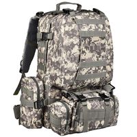CVLIFE Military Tactical Backpack Survival Army Rucksack Assault Pack Molle Bag
