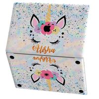Mertak Vinyl Skin for Apple MacBook Air 13 inch Mac Pro 16 15 Retina 12 11 2019 2018 2017 2016 Sticker Iridescent Cute Laptop Wrap Keyboard Touch Bar Name Cover Lashes Design Custom Stars Unicorn
