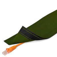 3" Wide Dura Race Carpet Cord Cover - 15FT Length - Color: Green