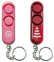 SABRE 2-Pack Set - Personal Self-Defense Safety Alarm on Key Ring with LOUD Dual Alarm Siren - Heard up to 600 ft/185 Meters Away. to Use Pull Metal Chain from Base