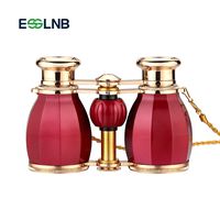 ESSLNB Opera Binoculars Glasses for Adults Women 4X30 Theater Binoculars Concerts Antique Compact Binoculars with Case Removable Chain