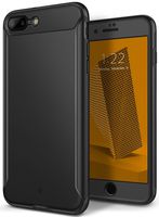 Caseology Nero Slim for Apple iPhone 8 Plus Case (2017) / for iPhone 7 Plus Case (2016) - 360 Protection - Black