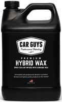CarGuys Hybrid Wax Sealant - Top Coat Polish and Sealer - Infused with Liquid Carnauba for a Deep Hydrophobic Shine on All Types of Surfaces - 1 Gallon Bulk Refill
