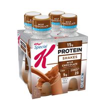 Special K Protein Shakes, Milk Chocolate, Gluten Free, 10 fl oz Bottles (4 Count)