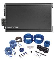 KICKER 46CXA3604 CXA360.4 360w RMS 4-Channel Car Audio Amplifier + Amp Kit
