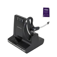 Plantronics Savi W730 Wireless Headset Bundle with Headset Advisor Wipe (Renewed)