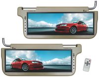 Tview T1220SV-TN Sunvisor Monitor (Tan)