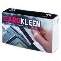 Read Right RR1222 CardKleen Presaturated Magnetic Head Cleaning Cards, 3 3/8" x 2 1/8" (Box of 25)