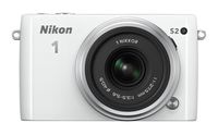 Nikon 1 S2 Digital Camera with 1 NIKKOR 11-27.5mm f/3.5-5.6 Lens (White)