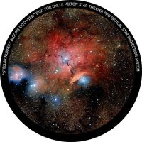 Stellar Nursery Blooms into View disc for Uncle Milton Star Theater Pro/Nashika NA-300 Home Planetarium