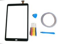 New Replacement Parts for Samsung Galaxy Tab A 2018 SM-T590 T590 T595 Glass Touch Screen Digitizer + Repair Tool Kit (Black)