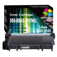 GTS Compatible PVTHG 593-BBKD Toner Cartridge Replacement [High Yield], for Dell E310dw E514dw E515dw E515dn LaserJet Printers (Single Pack, Black)