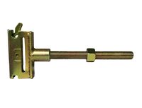 DC Cargo Mall E-Track Spare Tire Trailer Mount with 5" Bolt Hanger | Spare Wheel Carrier for Enclosed Trailers, Trucks, Semis, Garages | Compatible with Etrack System