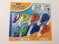 BIC Wite-Out Brand EZ Correct Correction Tape (Variety Value Pack)