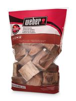 Weber 17142 Cherry Wood Chunks, 350 cu. in. (0.006 Cubic Meter), 4 lb