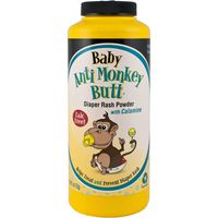 Anti Monkey Butt Baby Powder | Prevents Diaper Rash and Absorbs Moisture | Talc Free | 6 Ounces