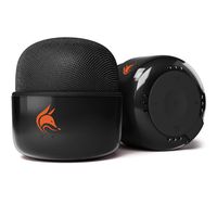 Mini Bluetooth Speaker with FM Radio - an Elegant Small Speaker with a Big 5W Sound. Wireless Speaker for iPhone, iPad, Smartphone. Pocket Size Portable (Black)