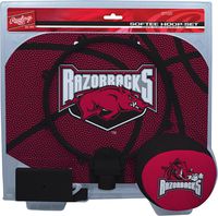 NCAA Arkansas Razorbacks Kids Slam Dunk Hoop Set, Red, Small