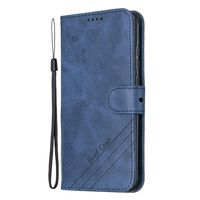 Lomogo Leather Wallet Case for Huawei P Smart 2019/Honor 10 Lite with Stand Feature Card Holder Magnetic Closure, Shockproof Flip Case Cover for Huawei Honor10 Lite - LOHEX120303 Blue