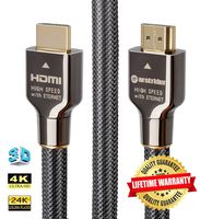 4K HDMI Cable/HDMI Cord 6ft - Ultra HD 4K Ready HDMI 2.0 (4K@60Hz 4:4:4) - High Speed 18Gbps - 28AWG Braided Cord-Ethernet /3D / HDR/ARC/CEC/HDCP 2.2 / CL3 by Farstrider