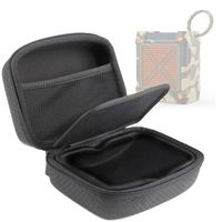 DURAGADGET Hard Black EVA Carry Case - Compatible with Skullcandy Shrapnel | SOUNDMINE & Ambush Portable Speakers
