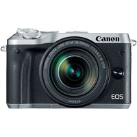 Canon M6 EOS 24.2MP Mirrorless Digital Camera with EF-M 18-150mm is STM Lens (Silver) - (Renewed)