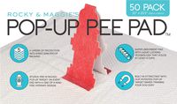 Pop-Up Pee Pad, 50 pads/box