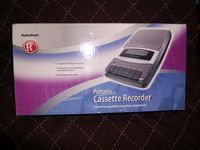 Radio Shack 14-1117  Portable Cassette Recorder