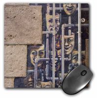 3dRose LLC 8 x 8 x 0.25 Spain Bilbao Painted Wall Teatro Arriaga Cindy Miller Hopkins Mouse Pad (mp_82568_1)