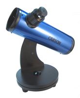 Carson SkySeeker Newtonian Reflector Telescope with Dobsonian Mount, 15-37.5X, Blue (JC-200)