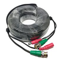 Swann 60 feet RG59 Siamese Combo Cable with BNC connectors and 2.1mm Power Jack for TVI, CVI, AHD and HD-SDI Camera System