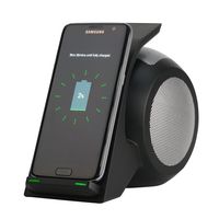 Fast Wireless Charger with Bluetooth Speaker,CENSHI Wireless Charging Stand Compatible iPhone11,11Pro,11Pro Max, Xs,XS Max,XR, X,8,8Plus, Samsung Galaxy S10e,S10+,S10,S9,S9Plus,Note10,Note 9 and More.