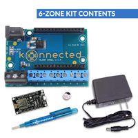 Konnected Alarm Panel Wired Alarm System Conversion kit (6 Zone Kit)