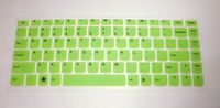 US layout Keyboard Protector Skin Cover for Lenovo Yoga 700 14-inch, Yoga 900 13-inch 2-in-1 Laptop (if your "enter" key looks like "7", our skin can't fit) (semi-green)