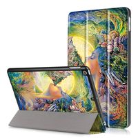 For New Premium Quality iPad 9.7" 2017 / Air / Air 2 Case Multiple Angles Rotating Stand Cover (#02)