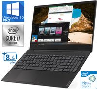 Lenovo S340 15.6" IdeaPad FHD Notebook, Quad Core i7-1065G7 Upto 3.9GHz, 20GB DDR4, 1TB NVMe SSD + 1TB HDD, USB C 3.1, SD Card Reader, IRIS Plus UHD Graphics, Windows 10 Pro