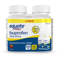 Evaxo Ibuprofen Tablets 200 mg, Pain Reliever/Fever Reducer (NSAID), 500ct .Pack of 3.