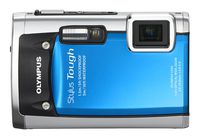 Olympus Stylus Tough 6020 14MP Digital Camera with 5x Wide Angle Zoom and 2.7 inch LCD (Blue) (Old Model)