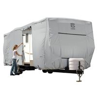 Classic Accessories OverDrive PermaPro Heavy Duty Cover for up to 20' Travel Trailers, Grey (Limited