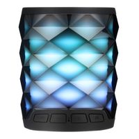 Bluetooth Speaker with lights / wireless speaker, 10 Color Spectrum light, HIFI Sound and 360° Surround, Built-in Mic, 5H Playtime, Portable Wireless Speaker for Iphone, Samsung More